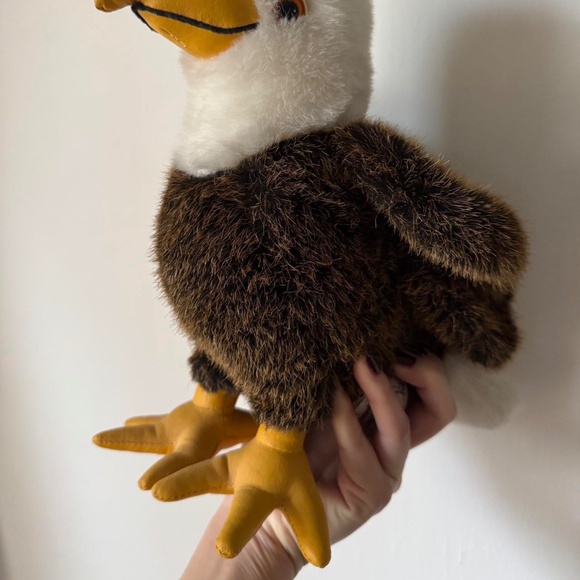 Eagle bird plush toy, cute birds plush stuffed animal toys Ganz bros plushie - Picture 8 of 8